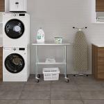 AmGood Stainless Steel Work Table with Wheels