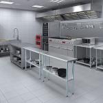 Stainless Steel Work Table with Undershelf - 14"x48