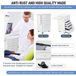 5-Drawer Medical Dental Utility Cart with Shelf