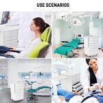 5-Drawer Medical Dental Utility Cart with Shelf