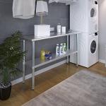 Stainless Steel Work Table with Undershelf - 60"x18