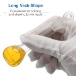 PATIKIL 10ml Glass Volumetric Flask Set, 2 Pcs