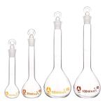 OLYCRAFT 4-Piece Volumetric Flask Set with Caps