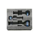 Premium Borosilicate Volumetric Flask Set - 10ml, 25ml, 50ml