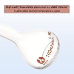 OLYCRAFT 4-Piece Volumetric Flask Set with Caps