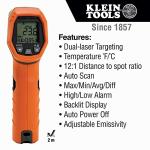 Klein Tools IR5 Dual Laser Infrared Thermometer Gun