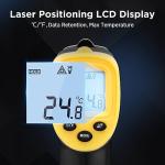 Sanliang Laser Infrared Thermometer Temperature Gun 1112℉
