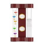 Analog Weather Station with Thermometer and Clock