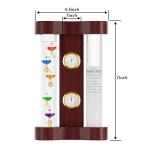 Analog Weather Station with Thermometer and Clock