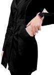 Adar Women's 32" Universal Black Lab Coat
