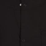 Black Warm-Up Scrub Jacket - Large Size