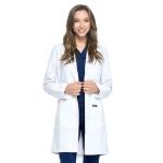 Dagacci Unisex White Lab Coat, 35" Available Sizes
