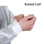Pack of 10 Disposable Lab Coats with Pockets