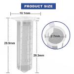 500 Pcs 2ml Polypropylene Microcentrifuge Tubes