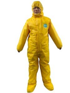 Andes Poly Coated Chemical Protection Coveralls with Hood