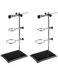 Steel Lab Stand Support Set with Clamps