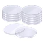 Plastic Petri Dishes with Lids - Pack of 10