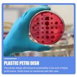 20 Pack of 70mm Plastic Petri Dishes