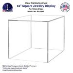 Acrylic Display Case for Collectibles - 10" x 10