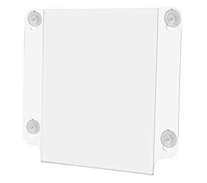 2 Pack Clear Acrylic Window Sign Holders