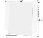 Double Sided Window Sign Holder - 2 Pack