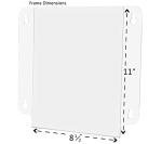 Double Sided Window Sign Holder - 2 Pack