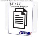 Double Sided Window Sign Holder - 2 Pack
