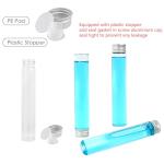 30ml Clear Glass Test Tubes with Screw Caps - 6PCS