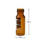2 ml Amber Autosampler Vials, Pack of 100