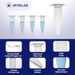 1.5ml Microcentrifuge Tubes with Snap Caps - 500pcs