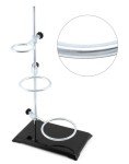 QWORK Metal Lab Support Stand Set with Clamps