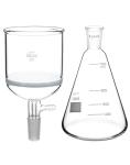 Borosilicate Glass Buchner Funnel & Erlenmeyer Flask