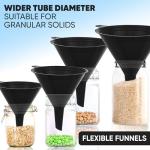 Liqvee Black Funnel Set - 4 Sizes Available