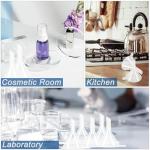 80 Pcs Mini Plastic Funnels for Lab and Kitchen