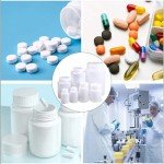 5-Pack 250ml Food Grade PE Wide Mouth Bottles