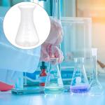 Plastic Conical Erlenmeyer Flasks - 6 Pack, 50ml