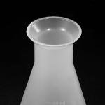 PATIKIL 100ml Clear Plastic Erlenmeyer Flask
