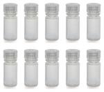 EISCO 10-Pack Narrow Mouth Plastic Reagent Bottles