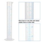 250ml Plastic Graduated Cylinder Set - 5 Pack