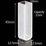 Quartz Cuvettes for Spectrophotometers - 2 Pack