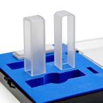 Set of 2 UV Quartz Cuvettes for Spectrophotometer