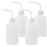 4 Pack 250ml Plastic Tattoo Wash Bottles
