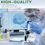 10 Pack Sterile Plastic Petri Dishes 90mm