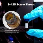 Autosampler Vials 2ml with Blue Screw Caps, 100pcs