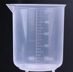 Shapenty Clear Graduated Plastic Measuring Cups - 5 Pack