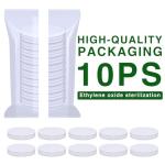 10 Pack Sterile Plastic Petri Dishes 90mm