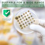 10 Pack Sterile Plastic Petri Dishes 90mm