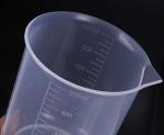 Shapenty Clear Graduated Plastic Measuring Cups - 5 Pack