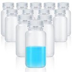 Tatuo 12-Pack 500ml Wide Mouth Reagent Bottles