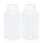 4oz Plastic Lab Chemical Reagent Bottles (2 Pack)